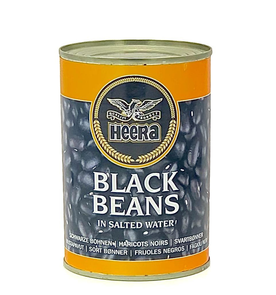 Heera Black turtle Beans Tin - 400g - salpers.ch