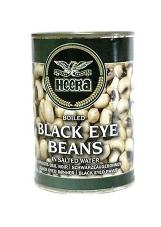 Heera Boiled Black Eye Beans - 400g - salpers.ch