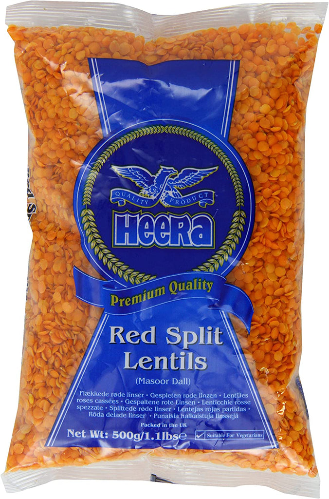 Heera Red Lentils - 500g - salpers.ch