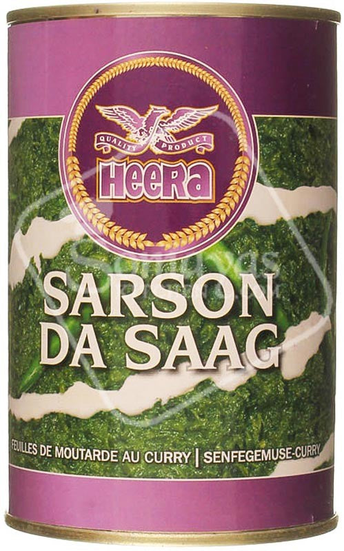 Heera Sarson Da Saag - Tin Pack - 800g - salpers.ch