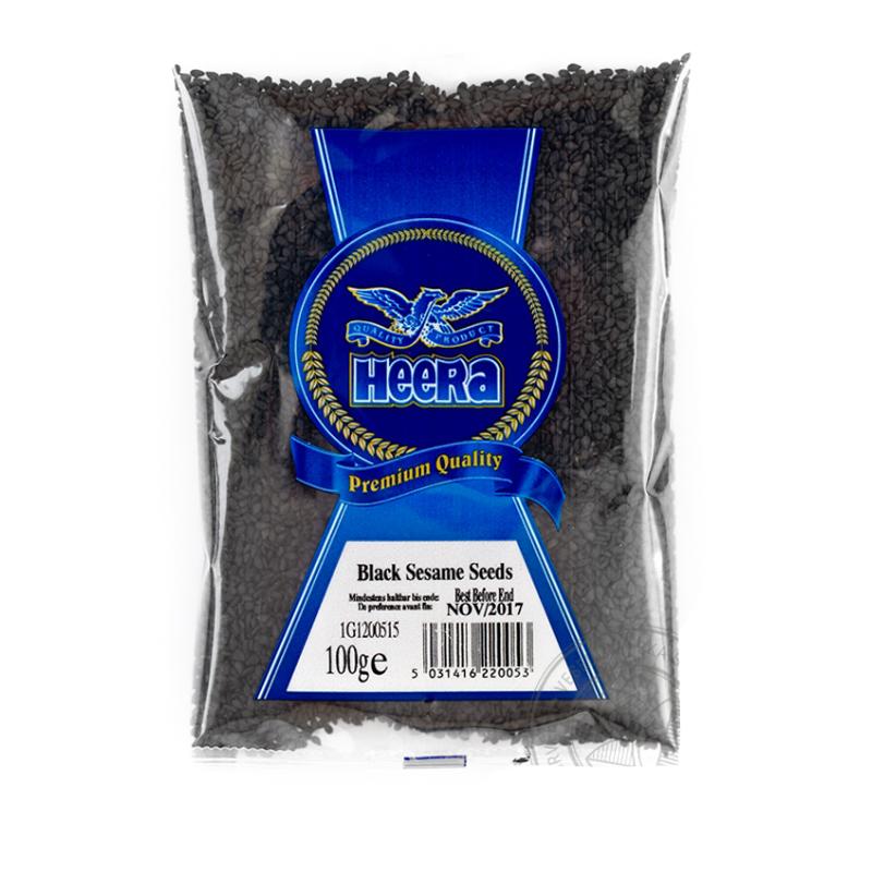 Heera Sesam Seeds Black - 100g - salpers.ch