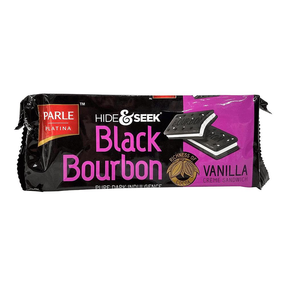 Parle Hide & Seek Black Bourbon Vanila - 100g - salpers.ch