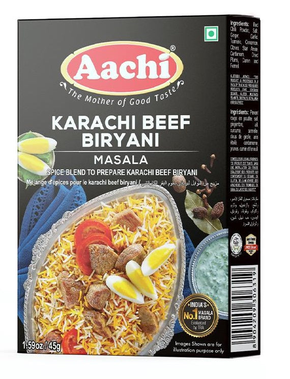 Aachi Karachi Beef Biryani Masala - 45g - salpers.ch
