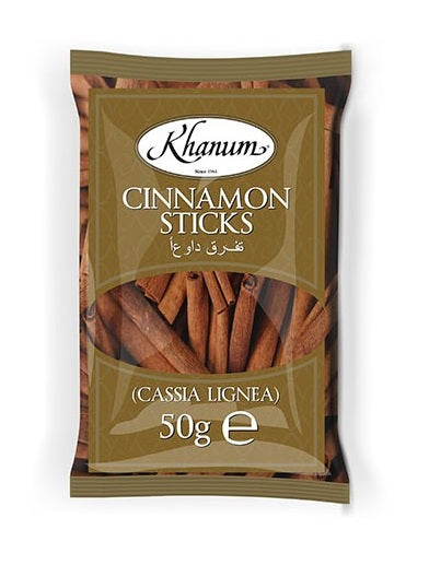 Khanum Cinamon Sticks - 50g - salpers.ch