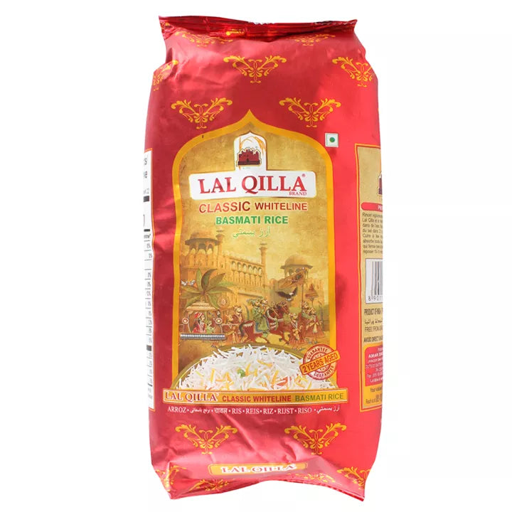 Lal Qila Whiteline Classic Basmati Rice - 1KG - salpers.ch