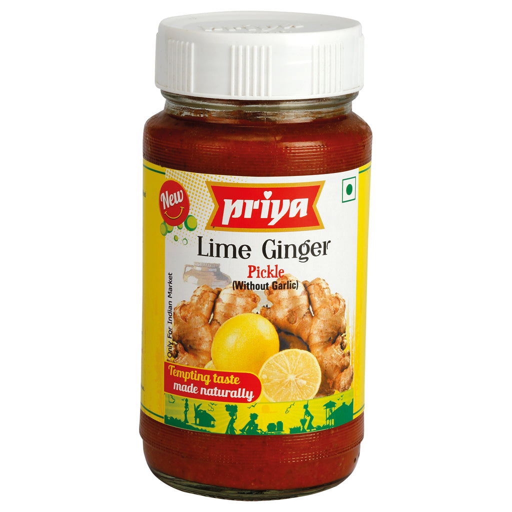Priya Lime Ginger Pickle, 300g - salpers.ch