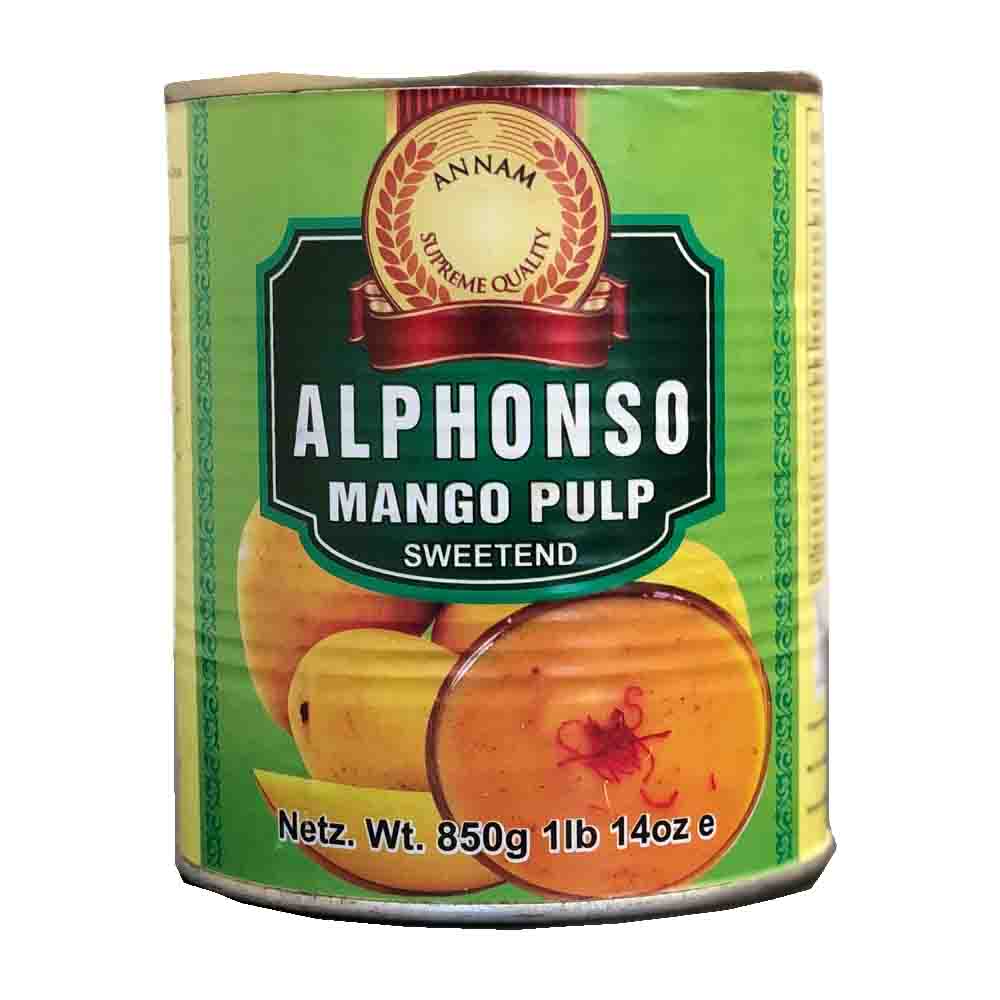 Annam Mango Pulp Alphonso - 850g - salpers.ch