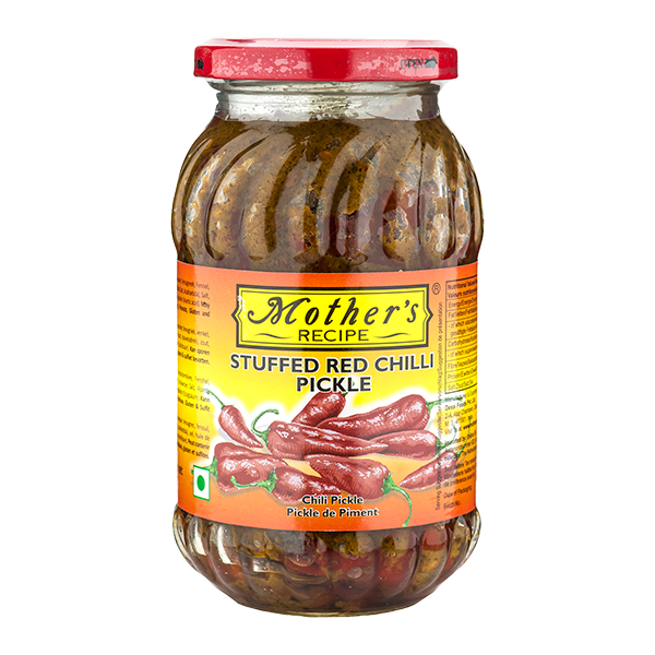 Mother Stuffed Red Chili Pickle - 500g - salpers.ch