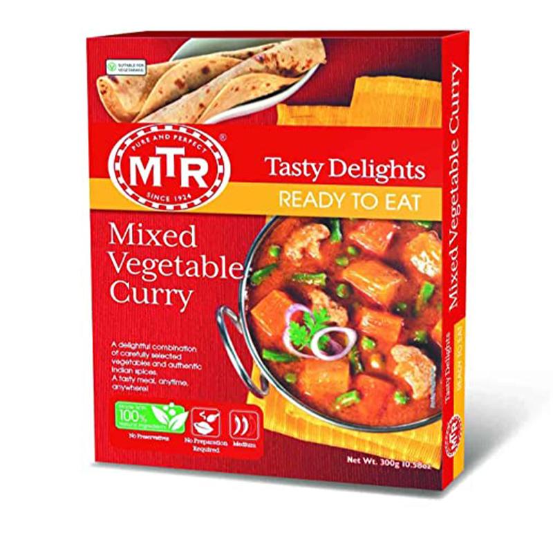 MTR Mixed Vegetable Curry - Ready To Eat - 300g - salpers.ch