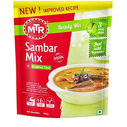 MTR Sambar Mix - 180g - salpers.ch