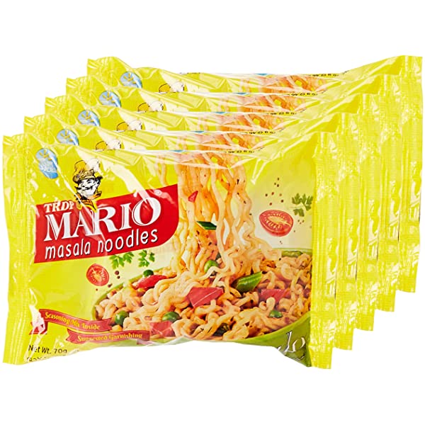 Mario Instant Masala Noodles (8 pcs) - 560g - salpers.ch