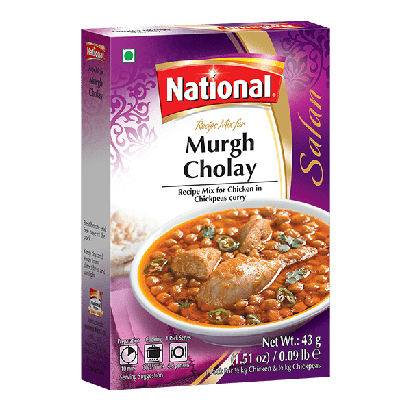 National Murgh Cholay Masala - Double Pack - 1 + 1 - 172g - salpers.ch