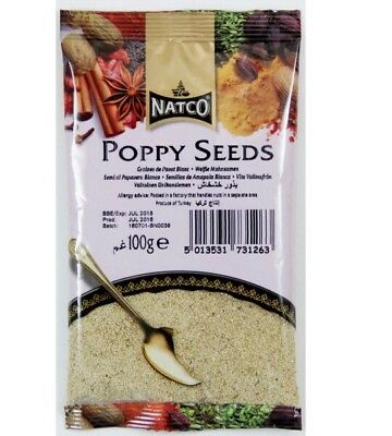 Natco White Poppy Seeds ( khus khus ) - 100g - salpers.ch