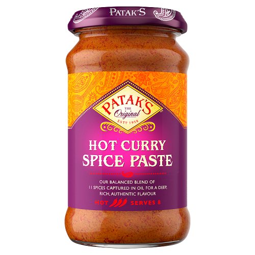 Patak Hot Curry Paste 250g - salpers.ch
