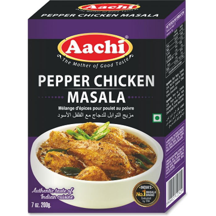 Aachi Pepper Chicken Masala - 200g - salpers.ch