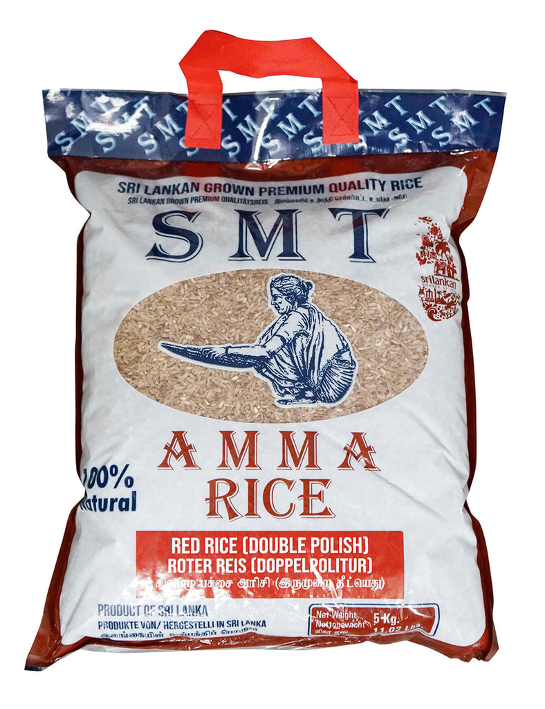 Double Polished Red Rice - AMMA - 5kg - salpers.ch