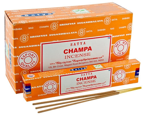 Satya Champa Incense - 15g Pack - salpers.ch