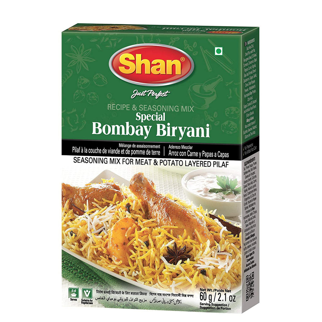 Shan Bombay Biryani 1 + 1 Combo Pack - 120g - salpers.ch