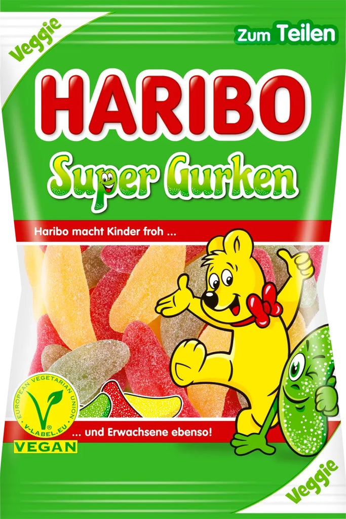 Haribo Super Gurken - Vegan - 200g - salpers.ch