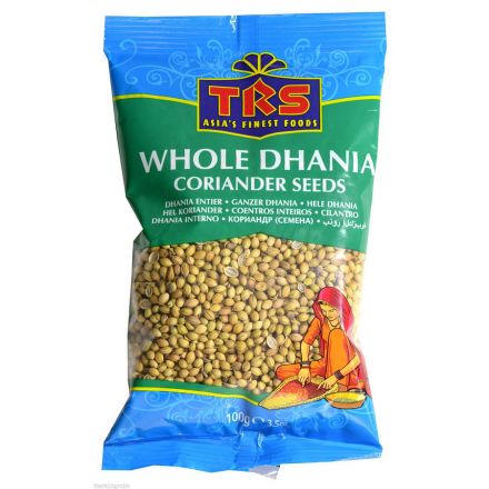 TRS Dhania Whole - Coriander Seeds - 100g - salpers.ch