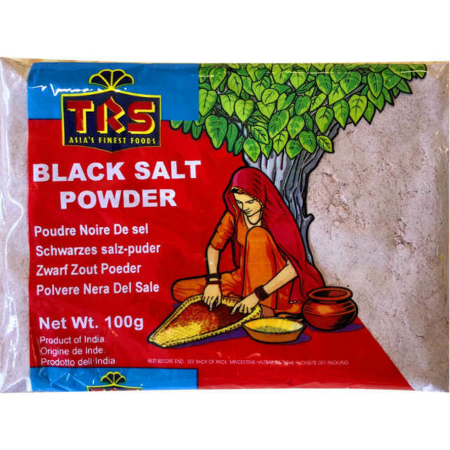 TRS Black salt powder - Kala Namak - 100g - salpers.ch