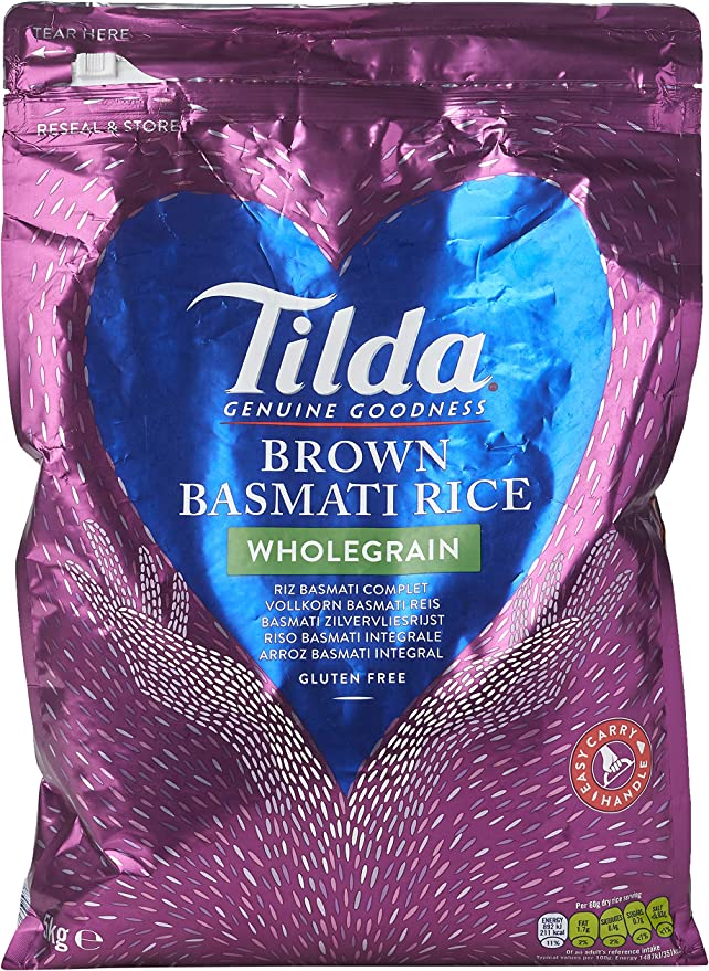 Tilda Wholegrain Basmati Rice - 5Kg - salpers.ch