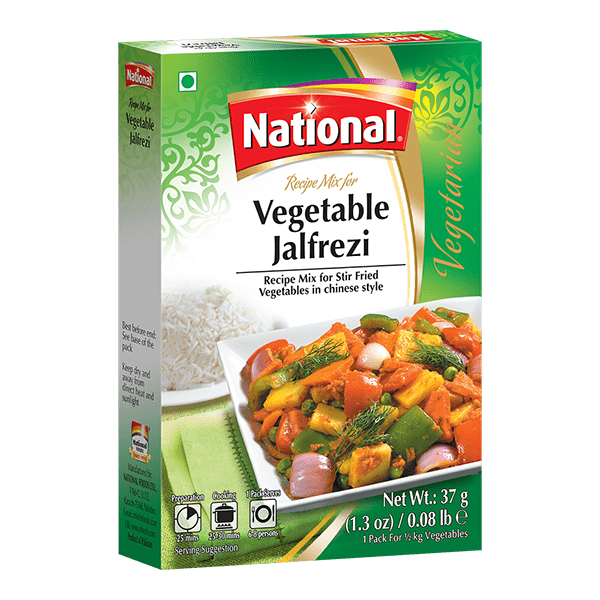 National Vegetable Jalfrezi Masala - 37g - salpers.ch