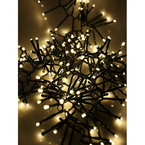 LED Cluster Light for Table & Tree Decoration - Warm White - 235cm - IP44 - salpers.ch