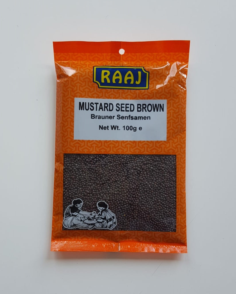 Raaj Brown Musterd Seeds - 100g - salpers.ch