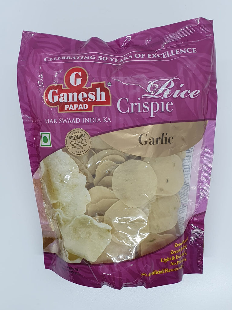 Ganesh Rice Papad - Garlic - 150g - salpers.ch
