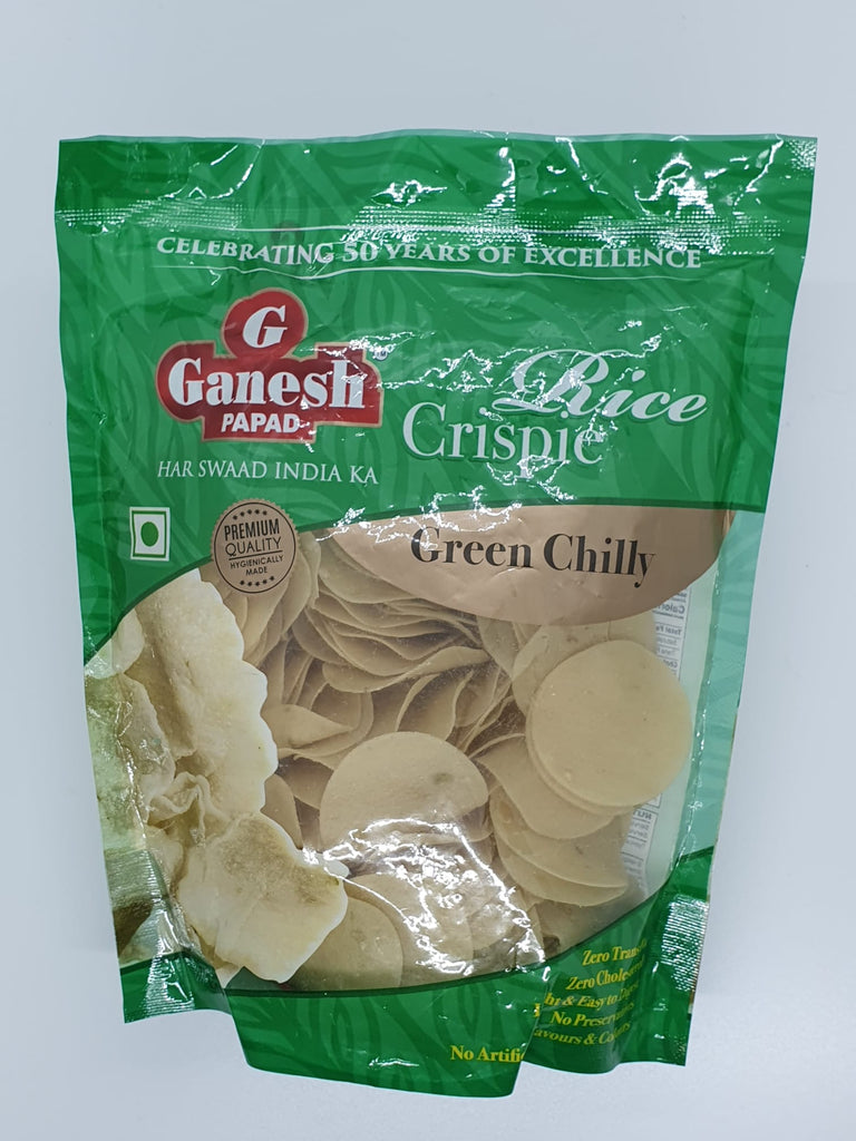 Ganesh Rice Papad - Green Chili - 150g - salpers.ch