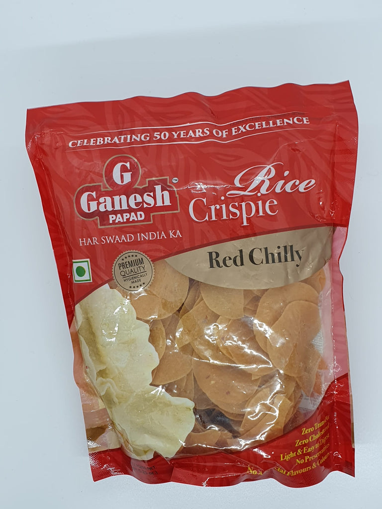 Ganesh Rice Papad - Red Chili - 150g - salpers.ch