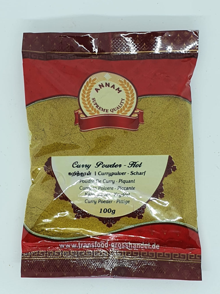 Annam Madras Curry Powder Hot - 100g - salpers.ch