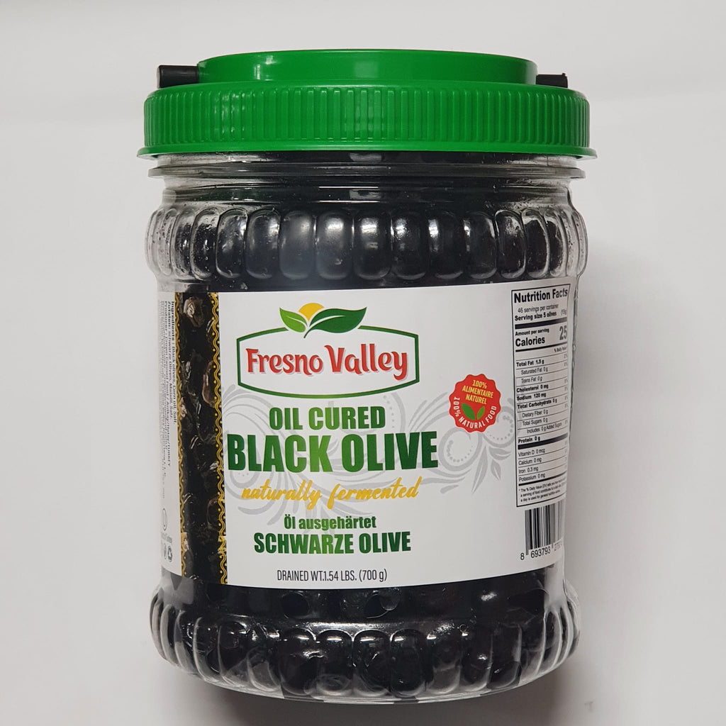 Oil Cured Black Olive - 700g - salpers.ch
