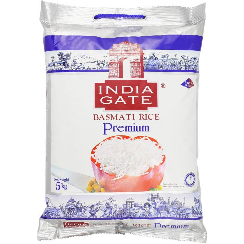 India Gate PREMIUM Basmati rice - 5 KG - salpers.ch