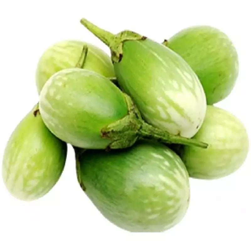 Brinjal - Eggplant - Thai Green - Small Round- 300g (appx) - salpers.ch