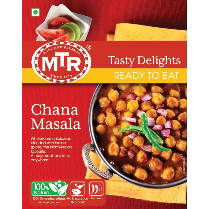 MTR Chana masala - Ready To Eat - 300g - salpers.ch