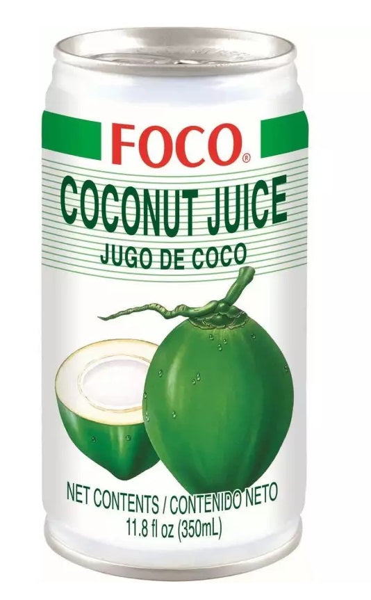 FOCO Coconut Juice - Tin - 350ml - salpers.ch