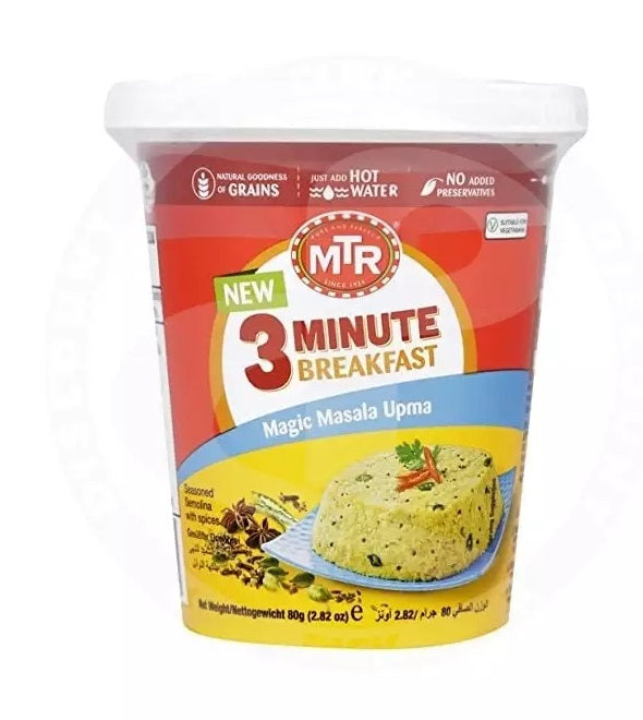 MTR 3 Minute Breakfast - Magic Masala Upma - 80g - salpers.ch