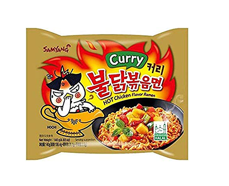 Curry Hot Chicken Ramyeon (Bag) - 140g - salpers.ch
