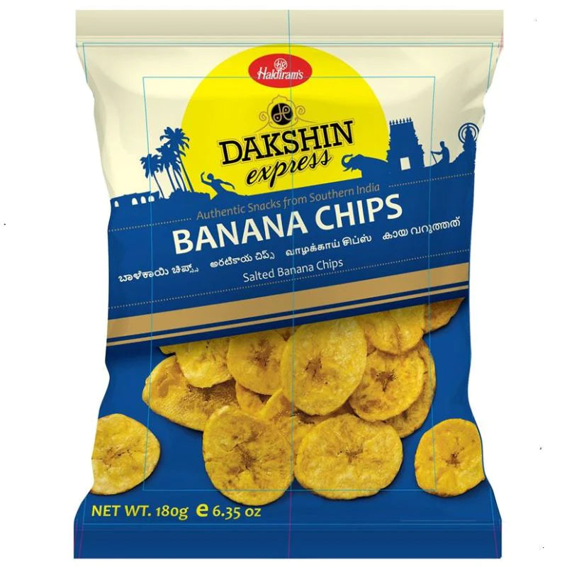 Haldiram's Dakshin Banana Chips - 180g - salpers.ch