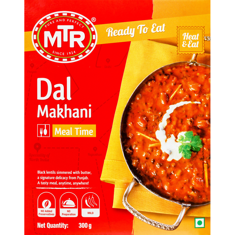 MTR Dal makhani - Ready To Eat - 300g - salpers.ch