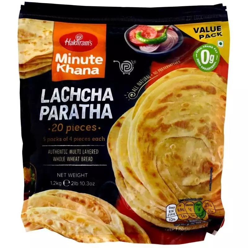 Frozen - Haldiram's Lachha Paratha - Family Pack (20Pcs) - salpers.ch