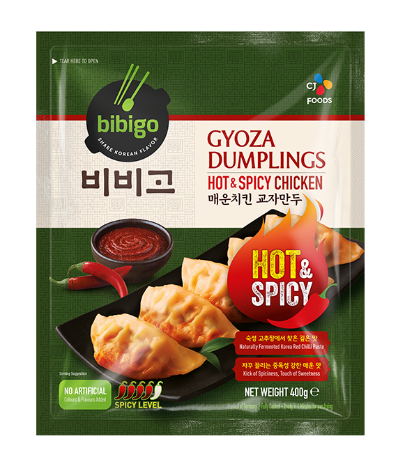 Frozen - GYOZA Dumplings Hot & Spicy Chicken - 300g - salpers.ch