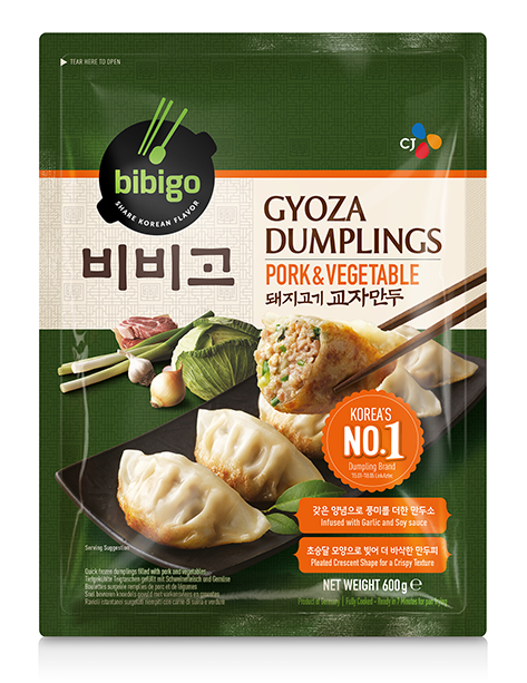 Frozen - GYOZA Dumplings Pork & Vegetable - 600g - salpers.ch