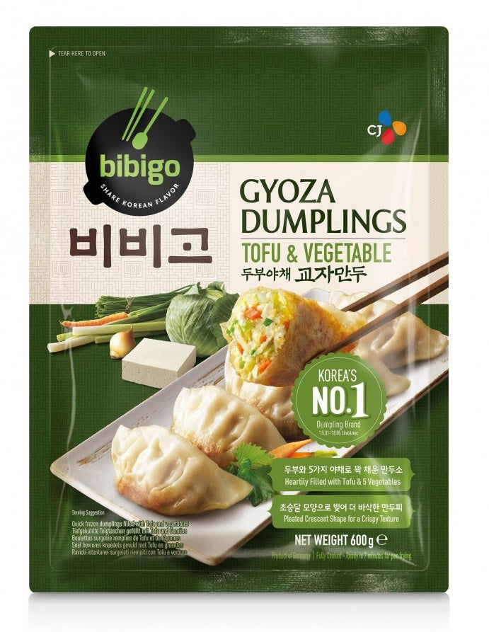 Frozen - GYOZA Dumplings Tofu & Vegetable - 600g - salpers.ch