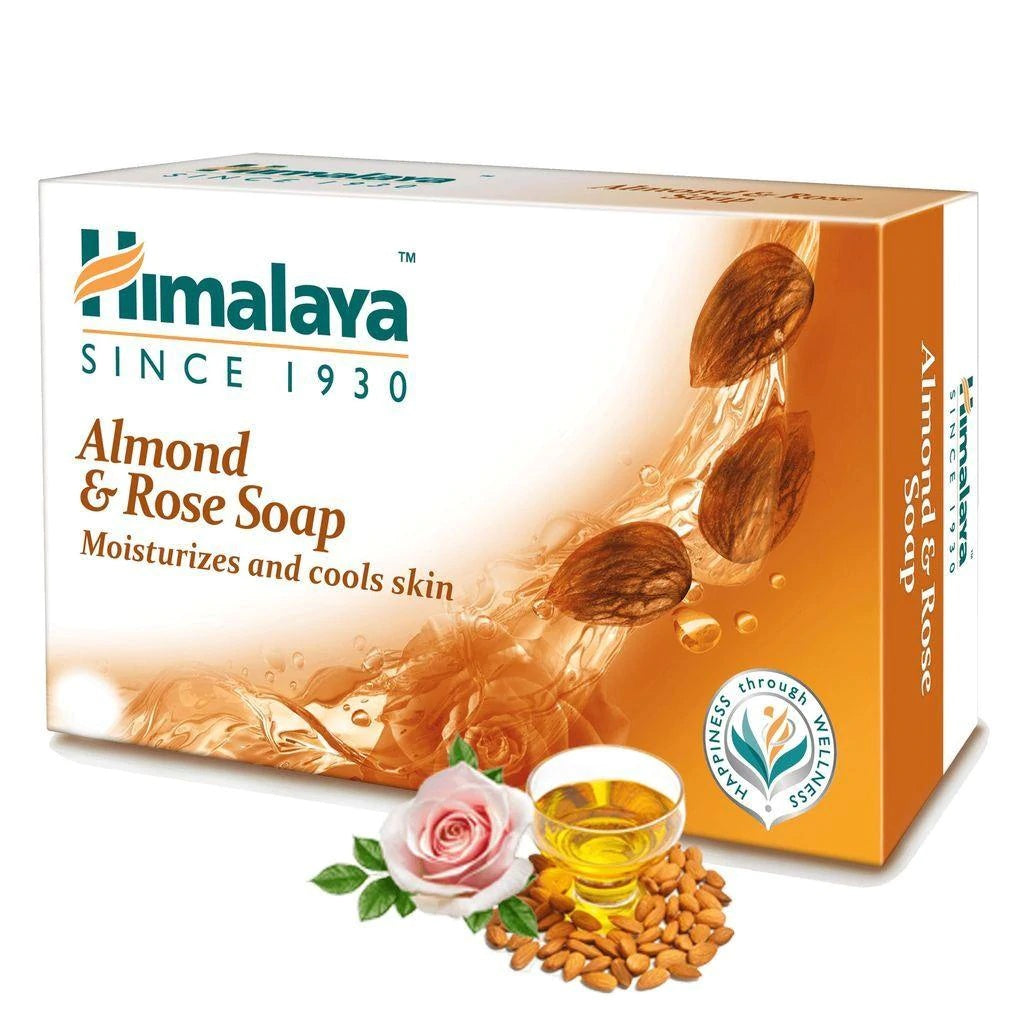 Himalaya Almond & Rose Soap - 125g - salpers.ch