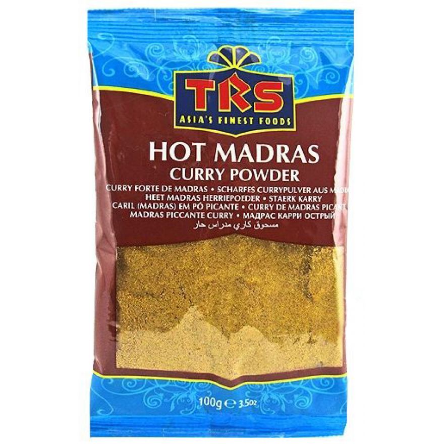 TRS Madras Curry Powder Hot - 100g - salpers.ch