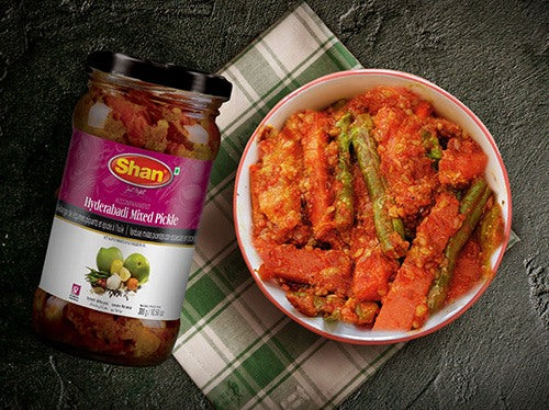 Shan Hyderabadi Mixed Pickle - Shan Mixed Pickle - 310g - salpers.ch