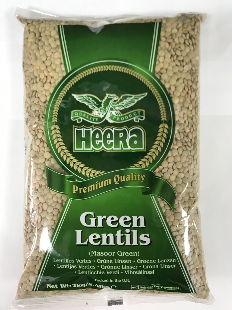 Heera Green Lentils - 2Kg - salpers.ch